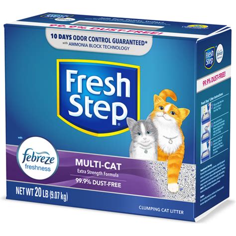 Fresh Step Multi Cat Extra Strength Scented Litter With The Power Of