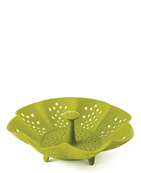 Joie Collapsible Silicone Steamer Green Theculinarium