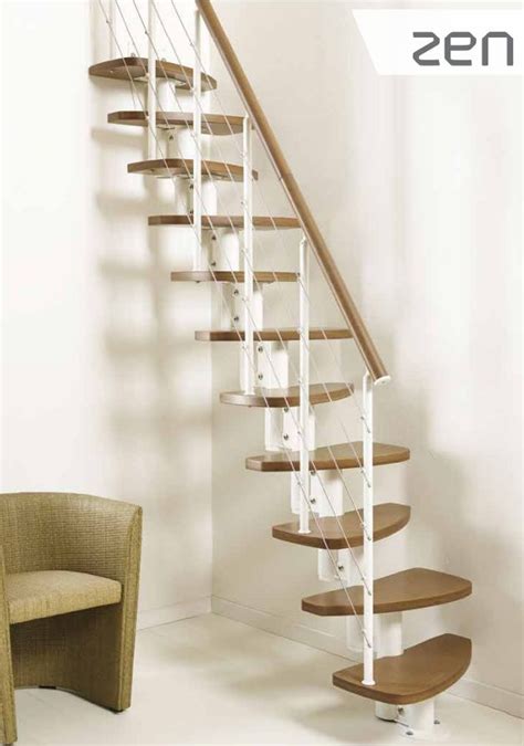 Gamia Mini Space Saving Stair Kit Silver Grey Metalwork Loft Stairs