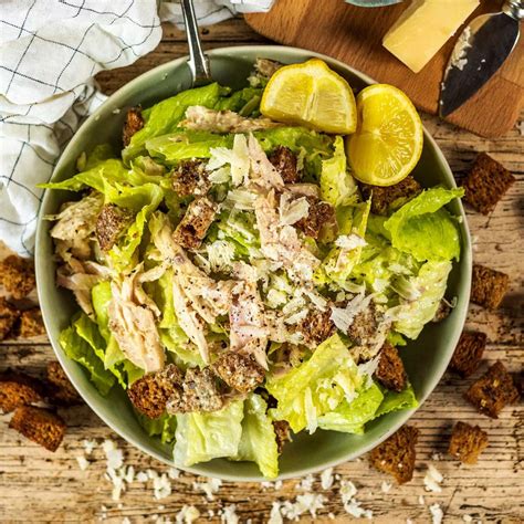 Healthy Caesar Salad Hungry Healthy Happy