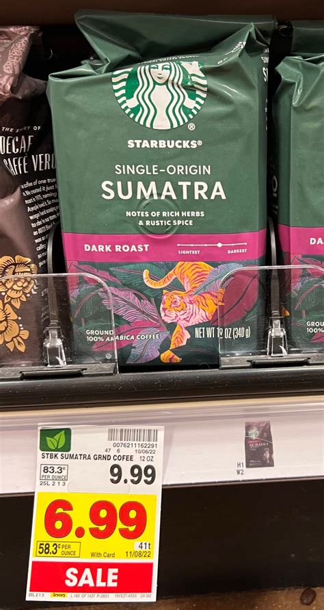 Starbucks Coffee ONLY $6.99! - Kroger Krazy