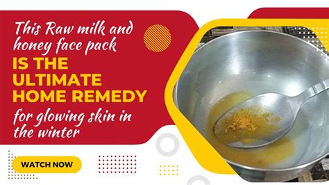 This Raw Milk And Honey Face Pack Is The Ultimate Home Remedy For