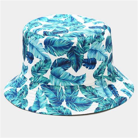 Gzwyht Bucket Hatssun Hats Womens Fashion Printing Sunshade Fisherman