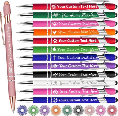 Amazon 100 Personalized Pens With Name Custom Pens Customized