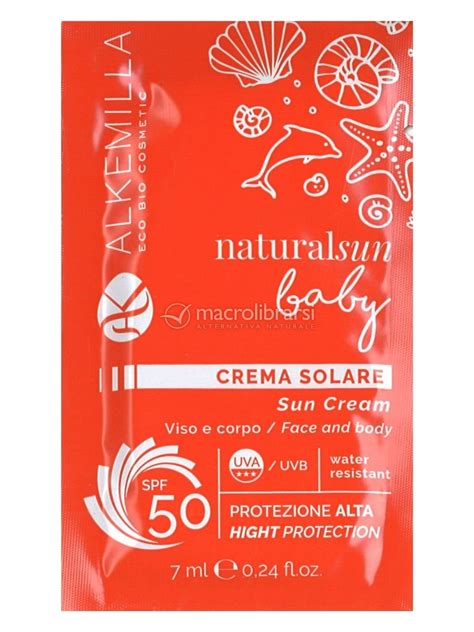 Alkemilla Crema Solare Viso E Corpo Baby Spf Di Campioni Omaggio