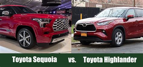 Toyota Sequoia Vs Highlander Which Ones Best For Me House Grail