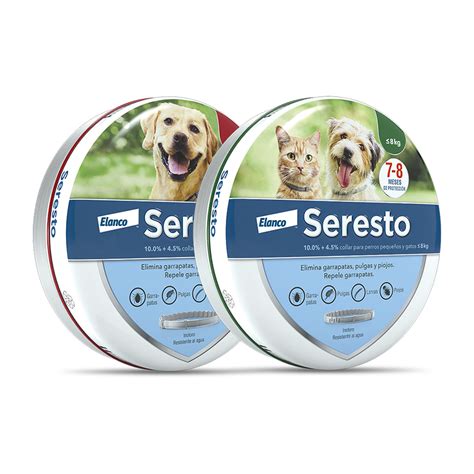 Seresto Collar Antipulgas Y Antigarrapatas Para Perros Y Gatos