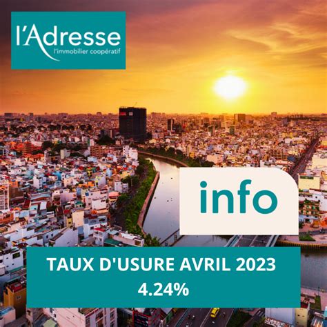 Les Taux D Usure L Adresse