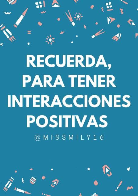 Interacciones Positivas UDocz