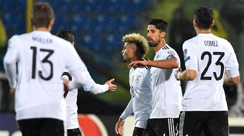 Neuzugang Gnabry mit drei Treffern DFB Elf feiert Schützenfest in San