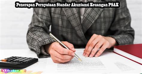 Sejarah Pernyataan Standar Akuntansi Keuangan PSAK Mboton