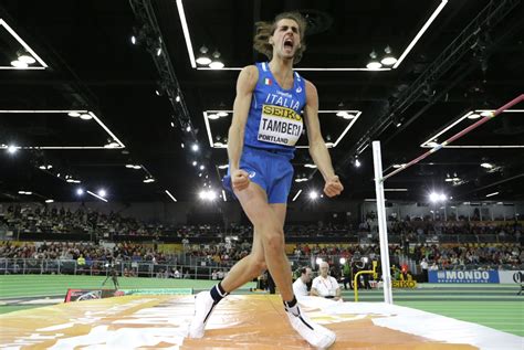 Salto In Alto Tamberi Vola A Campione Del Mondo Indoor