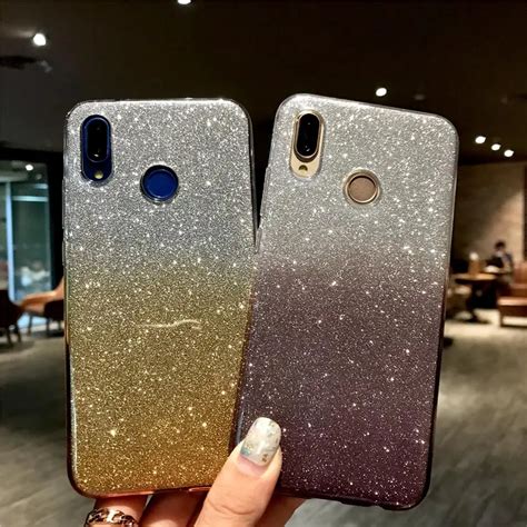 Rainbow TPU Glitter Case For Huawei P20 Lite Cover P10 Mate 20 Pro 10 9