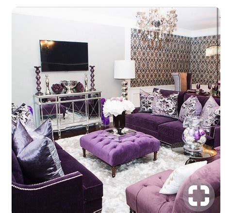 Incredible Purple Living Room Accessories For Small Room Home