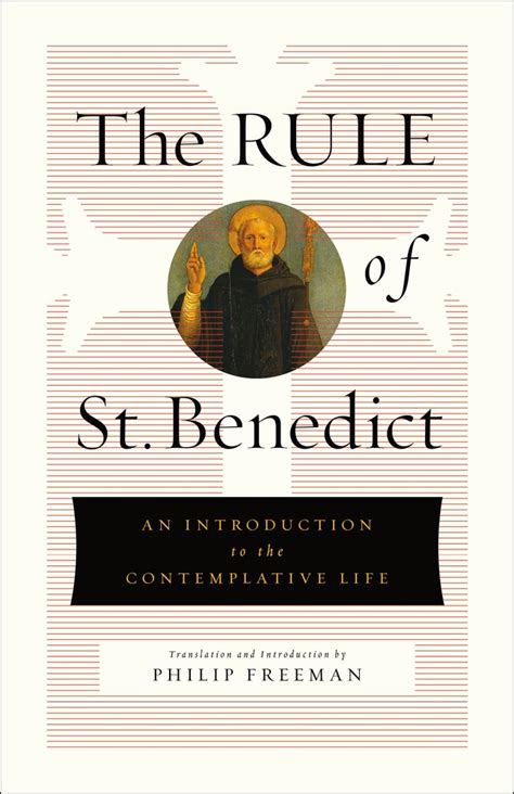 The Rule Of St Benedict St Benedict Macmillan