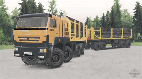 KamAZ 652Ձ8 para Spin Tires