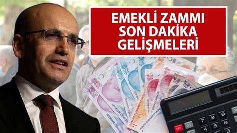 EMEKLİ MAAŞ ZAMMI 2023 SSK Bağ Kur En düşük 7 500 TL emekli