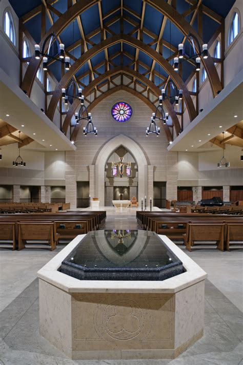 Catholic Baptismal Font