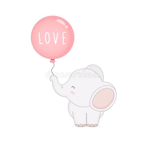 Cute Elephant And Baby Vector Illustration Stock Vector Illustration