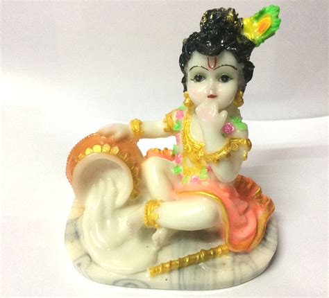 Buy Indian Hand Painted Lord Krishna Idol Figurine Best Gift For