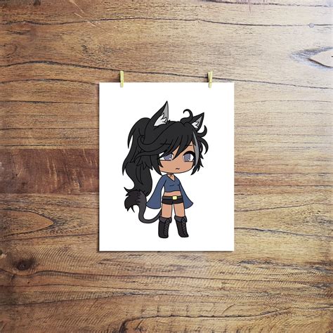 Gacha Life Gacha Life Wall Art Gacha Life Art Gacha Life Etsy