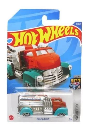 Fast Gassin Caminhão Tanque 006 1 64 Hot Wheels 2022 Parcelamento sem juros