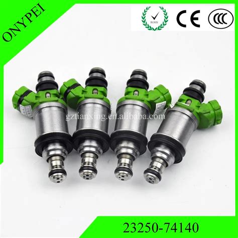 4 Pcs 23250 74140 23209 74140 Fuel Injector For Toyota Celica Camry 2