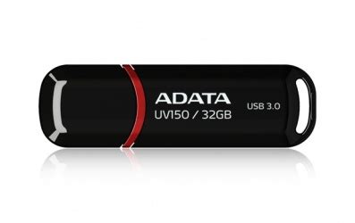 Compra Memoria USB Adata DashDrive UV150 32GB AUV150 32G RBK