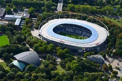 Hannover Von Oben Stadion Der Heinz Von Heiden Arena Im Stadtteil