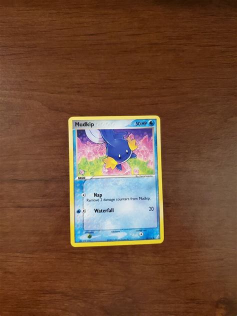 Mudkip Pokemon Ex Crystal Guardians Ebay