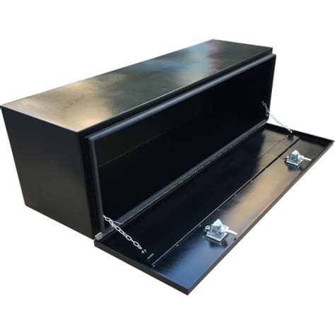 Steel Underbody Toolbox Black 1500mm Under Body Under Tray Heavy Duty