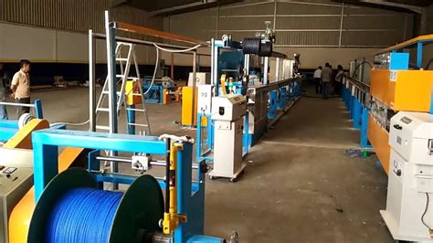 Electrical Wire Insulation Extrusion Production Line YouTube