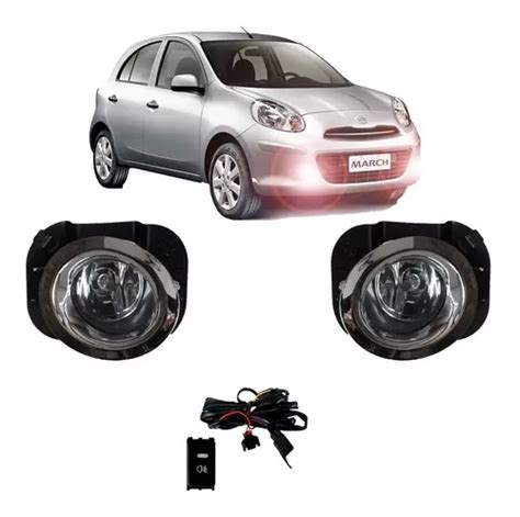 Kit Neblineros Nissan March Cuotas Sin Inter S