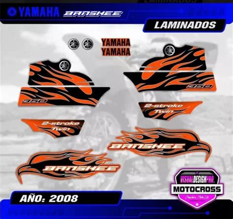 Kit Calcos Gr Fica Yamaha Banshee En Venta En Lomas De Zamora Bs