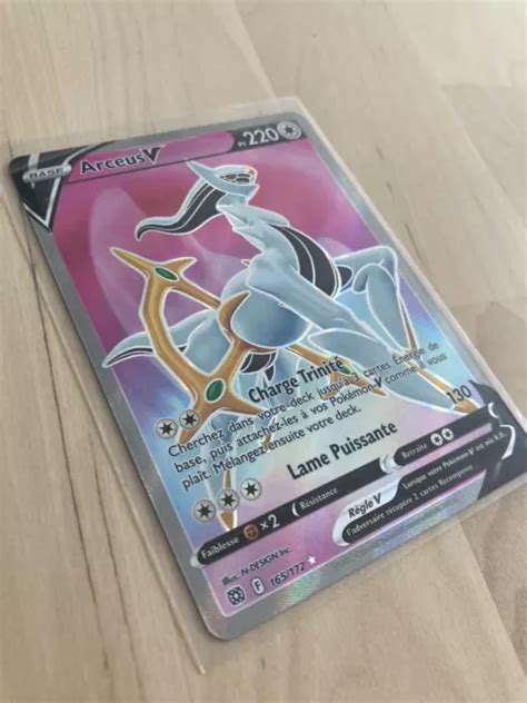 Carte Pok Mon Arceus V Eb Stars Tincelantes Nm Eur