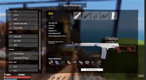 Weapon Workshop Image Sunkenland Waterworld Themed Survival Moddb