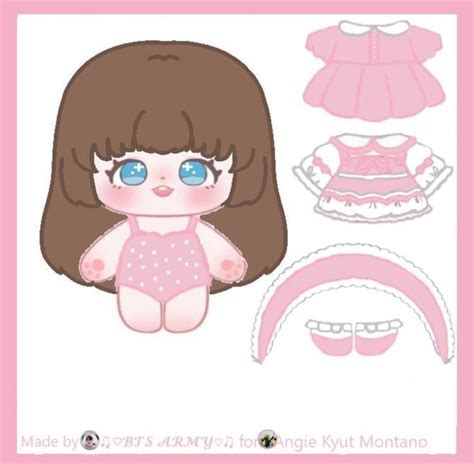 Pin Oleh Duytaniphone Di Doll Kartu Pop Up Boneka Kertas Boneka Seni