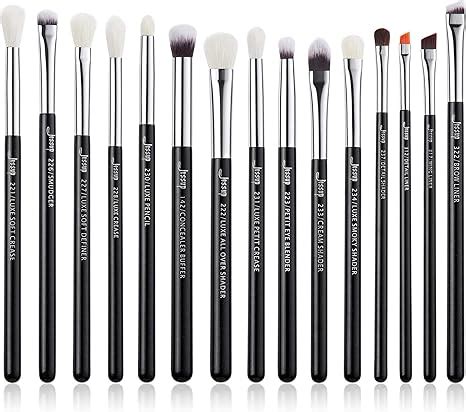 Jessup Set Pinceaux Maquillage Yeux 15 pièces Pinceau Fards à Paupières