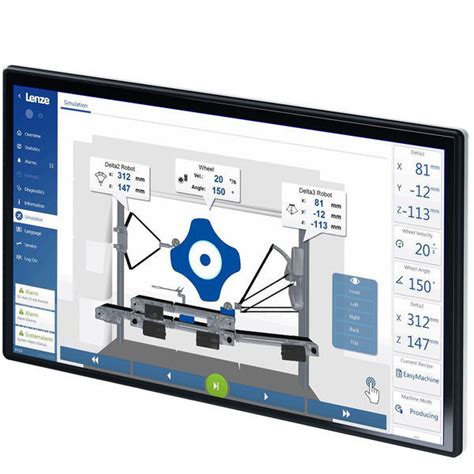 Panel PC Con Touch Screen Capacitativo V800 C Lenze SE Con Touch