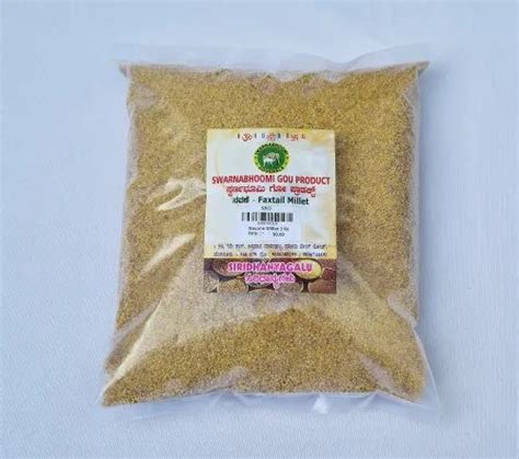 Brown Organic Foxtail Millet Packaging Size 1 Kg At Rs 90 Packet In