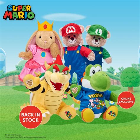 Super Mario Bros Bowers Is Back And More Available At Build A Bear