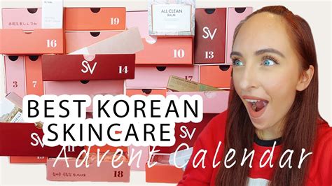 Best Korean Skincare Advent Calendar 2o21 Stylevana Discount Code Youtube