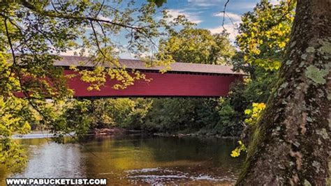 The 10 Longest Covered Bridges In Pa Road Trip Pa Bucket List