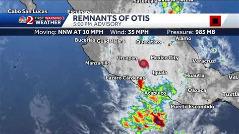 Tropical Storm Otis dissipates: Spaghetti models, path