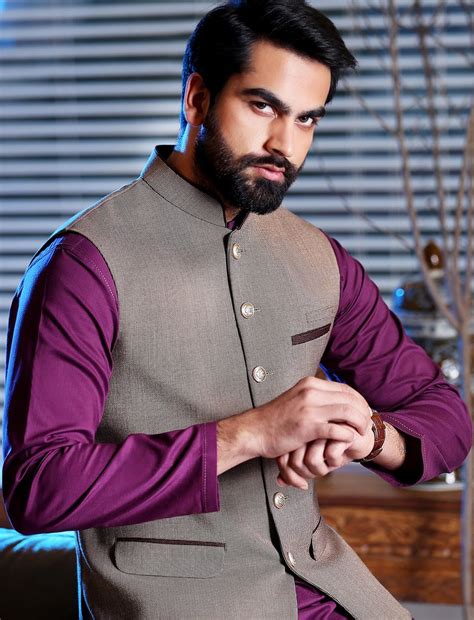 Waistcoat Designs Khas Latest Men Fashion Eid Kurta Shalwar Kameez