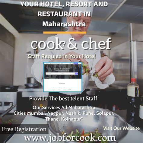 Maharashtra Cooks And Chefs Recruitment And Placements Vacancy Jobs