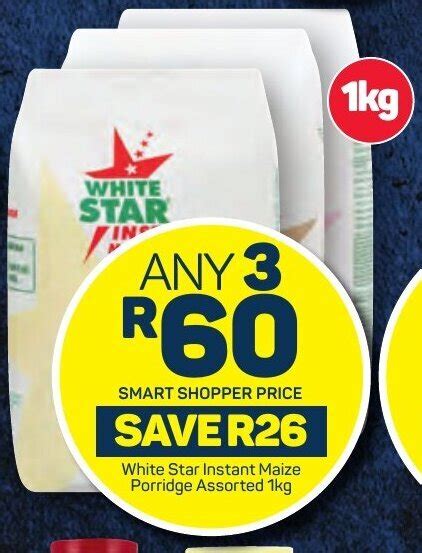 White Star Instant Maize Porridge Assorted Kg Offer At Pick N Pay