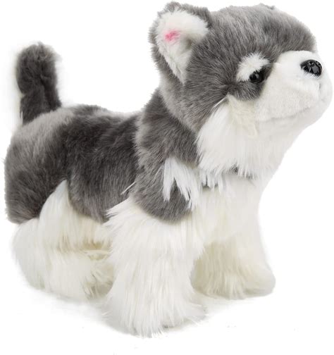 Tchtlk Dog Stuffed Animal Alaskan Malamute Dog Plush