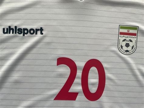 2020 21 Iran Home Jersey 20 SARDAR AZMOUN Uhlsport Soccer Football NEW