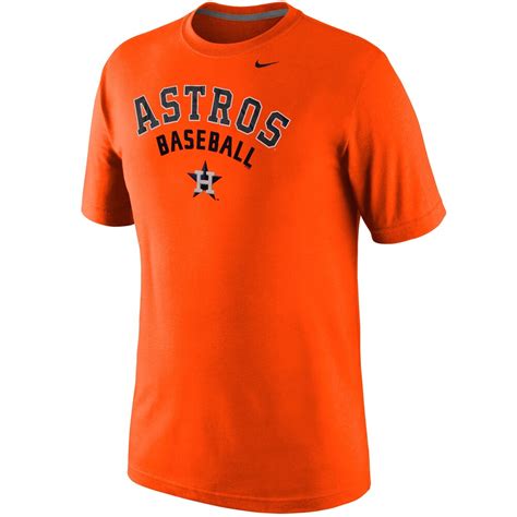 Men's Houston Astros Nike Orange Home Practice T-Shirt | MLBShop.com